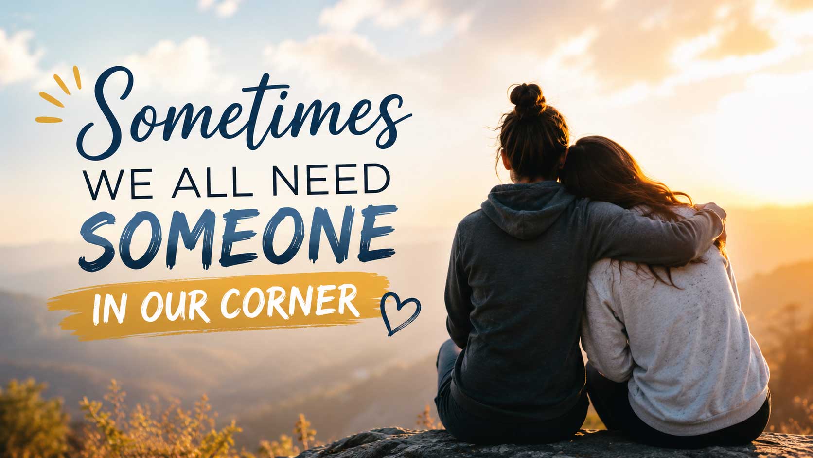 Read more about the article Sometimes We All Need Someone in Our Corner